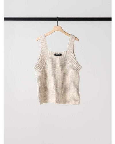 【YENN 26-27 WINTER/PRE-SPRING】CHUNKY KNIT VEST - 11月中旬頃発送 - Champdelarose