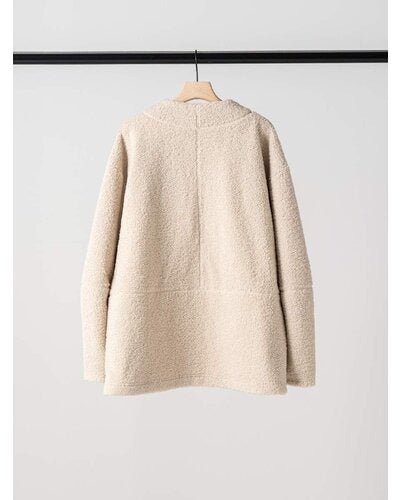 【YENN 26-27 WINTER/PRE-SPRING】COZY TEXTURE JACKET - 11月中旬頃発送 - Champdelarose