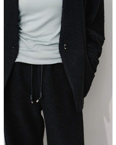 【YENN 26-27 WINTER/PRE-SPRING】COZY TEXTURE JACKET - 11月中旬頃発送 - Champdelarose