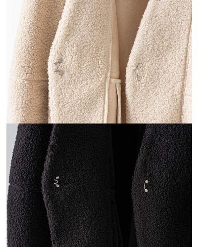 【YENN 26-27 WINTER/PRE-SPRING】COZY TEXTURE JACKET - 11月中旬頃発送 - Champdelarose