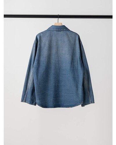 【YENN 26-27 WINTER/PRE-SPRING】DENIM ZIP UP JACKET - 1月中旬頃発送 - Champdelarose