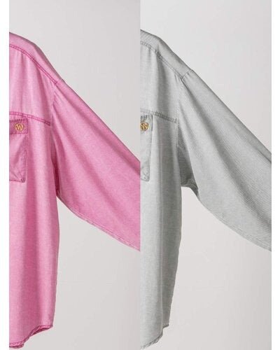 【YENN 26-27 WINTER/PRE-SPRING】FADED OVERSIZE SHIRT - 1月中旬頃発送 - Champdelarose