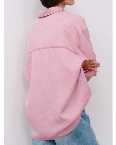 【YENN 26-27 WINTER/PRE-SPRING】FADED OVERSIZE SHIRT - 1月中旬頃発送 - Champdelarose