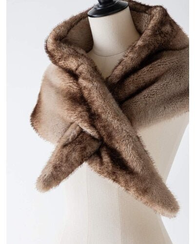 【YENN 26-27 WINTER/PRE-SPRING】FAUX FUR SCARF - 10月中旬頃発送 - Champdelarose