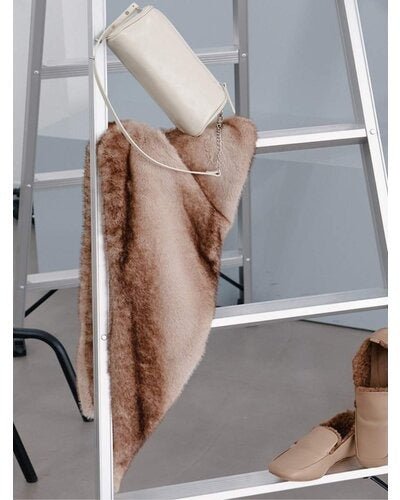 【YENN 26-27 WINTER/PRE-SPRING】FAUX FUR SCARF - 10月中旬頃発送 - Champdelarose