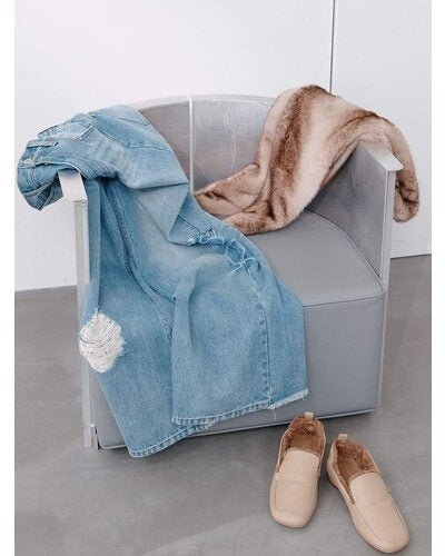【YENN 26-27 WINTER/PRE-SPRING】FAUX FUR SCARF - 10月中旬頃発送 - Champdelarose