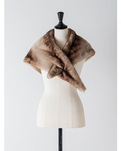 【YENN 26-27 WINTER/PRE-SPRING】FAUX FUR SCARF - 10月中旬頃発送 - Champdelarose