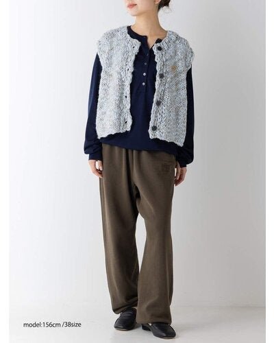 【YENN 26-27 WINTER/PRE-SPRING】GARMENTDYE SWEAT PT - 1月中旬頃発送 - Champdelarose