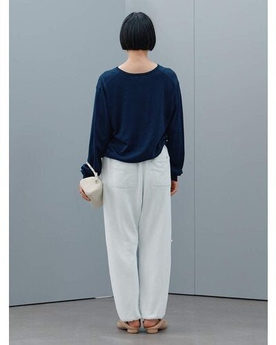 【YENN 26-27 WINTER/PRE-SPRING】GARMENTDYE SWEAT PT - 1月中旬頃発送 - Champdelarose