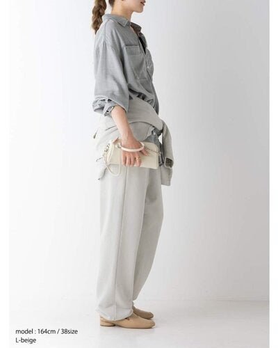 【YENN 26-27 WINTER/PRE-SPRING】GARMENTDYE SWEAT PT - 1月中旬頃発送 - Champdelarose