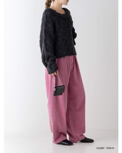 【YENN 26-27 WINTER/PRE-SPRING】HAND SLUB MIX PO - 11月中旬頃発送 - Champdelarose