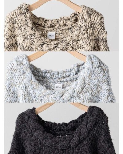 【YENN 26-27 WINTER/PRE-SPRING】HAND SLUB MIX PO - 11月中旬頃発送 - Champdelarose