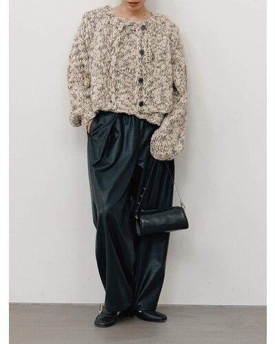 【YENN 26-27 WINTER/PRE-SPRING】HAND SLUB MIX VEST - 11月中旬頃発送 - Champdelarose