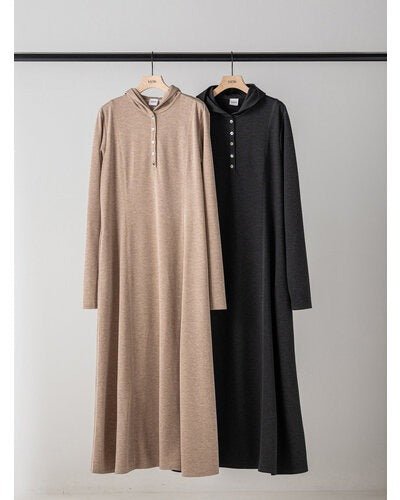 【YENN 26-27 WINTER/PRE-SPRING】HENRY HOODIE DRESS - 11月中旬頃発送 - Champdelarose