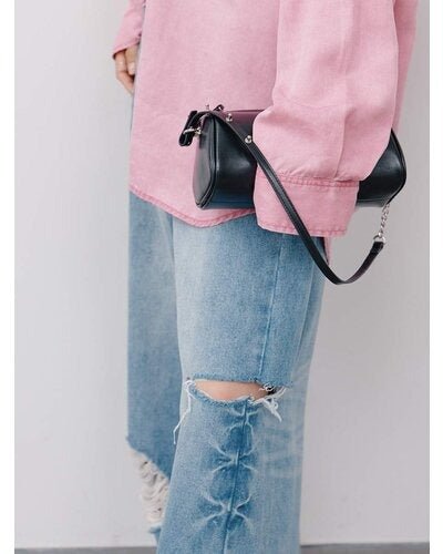 【YENN 26-27 WINTER/PRE-SPRING】HIGH DAMAGED WIDE PT - 1月中旬頃発送 - Champdelarose