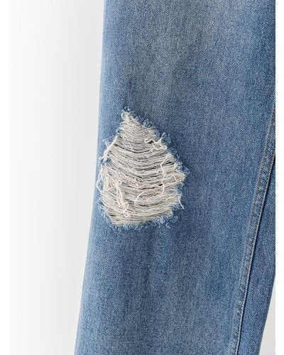 【YENN 26-27 WINTER/PRE-SPRING】HIGH DAMAGED WIDE PT - 1月中旬頃発送 - Champdelarose