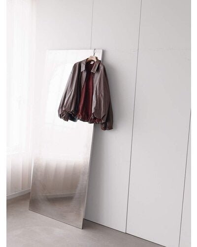 【YENN 26-27 WINTER/PRE-SPRING】LEATHER LIKE BLOUSON - 11月中旬頃発送 - Champdelarose