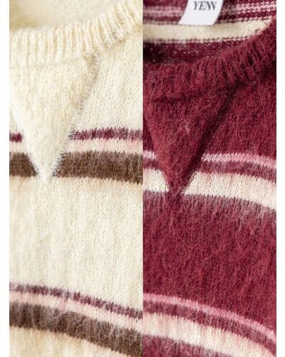 【YENN 26-27 WINTER/PRE-SPRING】MULTI STRIPE KNIT PO - 11月中旬頃発送 - Champdelarose