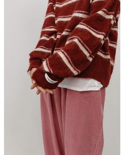 【YENN 26-27 WINTER/PRE-SPRING】MULTI STRIPE KNIT PO - 11月中旬頃発送 - Champdelarose