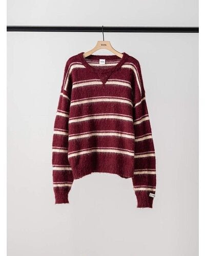 【YENN 26-27 WINTER/PRE-SPRING】MULTI STRIPE KNIT PO - 11月中旬頃発送 - Champdelarose
