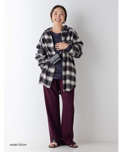 【YENN 26-27 WINTER/PRE-SPRING】NEP PRINT LONG T - 10月中旬頃発送 - Champdelarose