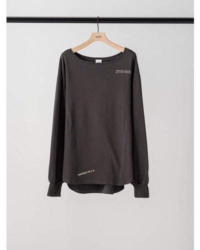 【YENN 26-27 WINTER/PRE-SPRING】NEP PRINT LONG T - 10月中旬頃発送 - Champdelarose