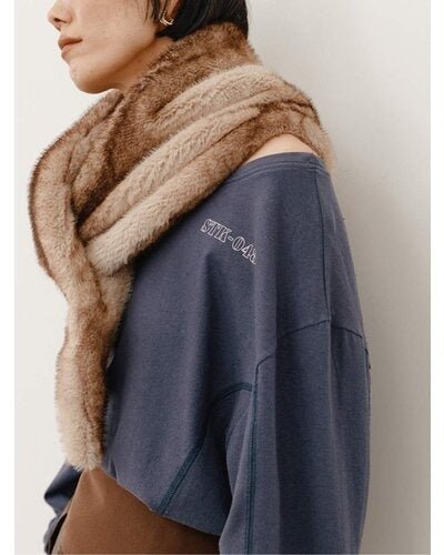 【YENN 26-27 WINTER/PRE-SPRING】NEP PRINT LONG T - 10月中旬頃発送 - Champdelarose