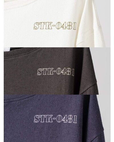 【YENN 26-27 WINTER/PRE-SPRING】NEP PRINT LONG T - 10月中旬頃発送 - Champdelarose