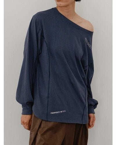 【YENN 26-27 WINTER/PRE-SPRING】NEP PRINT LONG T - 10月中旬頃発送 - Champdelarose