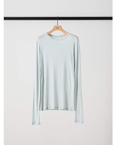【YENN 26-27 WINTER/PRE-SPRING】SHEER COTTON LONG T - 10月中旬頃発送 - Champdelarose