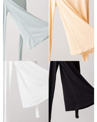 【YENN 26-27 WINTER/PRE-SPRING】SHEER COTTON LONG T - 10月中旬頃発送 - Champdelarose