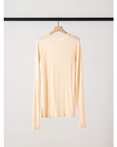 【YENN 26-27 WINTER/PRE-SPRING】SHEER COTTON LONG T - 10月中旬頃発送 - Champdelarose