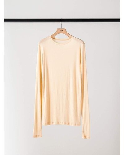 【YENN 26-27 WINTER/PRE-SPRING】SHEER COTTON LONG T - 10月中旬頃発送 - Champdelarose