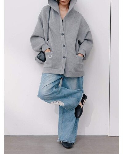 【YENN 26-27 WINTER/PRE-SPRING】SPONDISH HOODED CD - 1月中旬頃発送 - Champdelarose