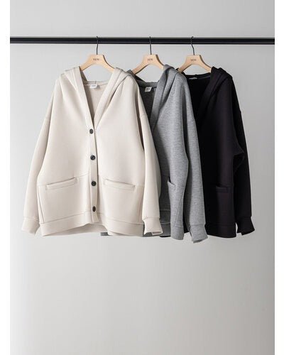 【YENN 26-27 WINTER/PRE-SPRING】SPONDISH HOODED CD - 1月中旬頃発送 - Champdelarose