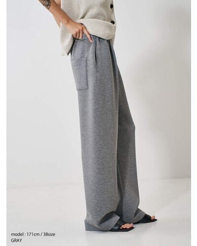 【YENN 26-27 WINTER/PRE-SPRING】SPONDISH TUCK PT - 1月中旬頃発送 - Champdelarose