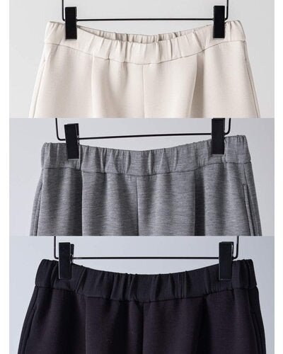 【YENN 26-27 WINTER/PRE-SPRING】SPONDISH TUCK PT - 1月中旬頃発送 - Champdelarose