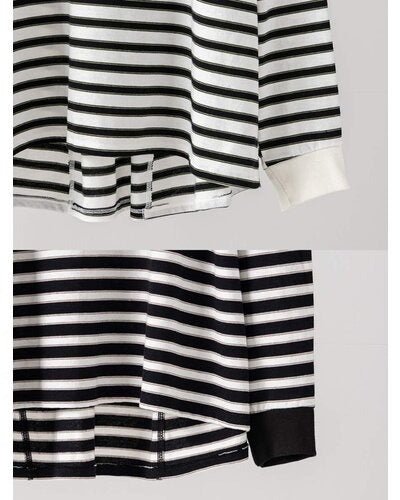 【YENN 26-27 WINTER/PRE-SPRING】STRIPE FORM LONG T - 10月中旬頃発送 - Champdelarose