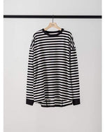 【YENN 26-27 WINTER/PRE-SPRING】STRIPE FORM LONG T - 10月中旬頃発送 - Champdelarose
