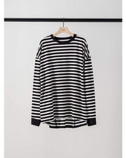 【YENN 26-27 WINTER/PRE-SPRING】STRIPE FORM LONG T - 10月中旬頃発送 - Champdelarose