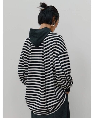 【YENN 26-27 WINTER/PRE-SPRING】STRIPE FORM LONG T - 10月中旬頃発送 - Champdelarose