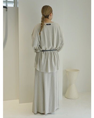 【YENN 26-27 WINTER/PRE-SPRING】THERMAL FLARE SK - 10月中旬頃発送 - Champdelarose