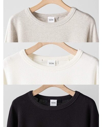 【YENN 26-27 WINTER/PRE-SPRING】THERMAL FORM LONG T - 10月中旬頃発送 - Champdelarose