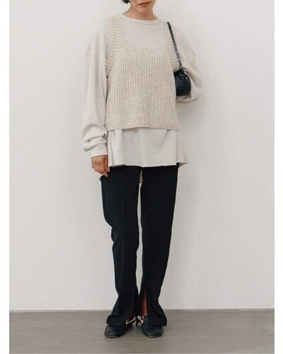 【YENN 26-27 WINTER/PRE-SPRING】THERMAL FORM LONG T - 10月中旬頃発送 - Champdelarose