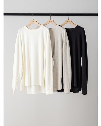 【YENN 26-27 WINTER/PRE-SPRING】THERMAL FORM LONG T - 10月中旬頃発送 - Champdelarose