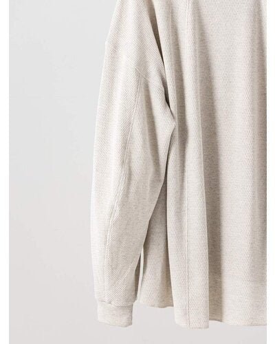 【YENN 26-27 WINTER/PRE-SPRING】THERMAL FORM LONG T - 10月中旬頃発送 - Champdelarose