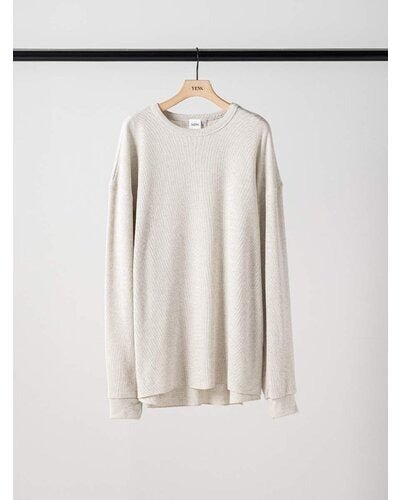 【YENN 26-27 WINTER/PRE-SPRING】THERMAL FORM LONG T - 10月中旬頃発送 - Champdelarose