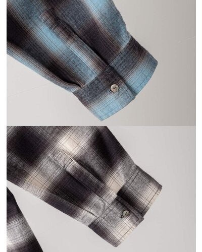 【YENN 26-27 WINTER/PRE-SPRING】WASHED PLAID SHIRT - 11月中旬頃発送 - Champdelarose
